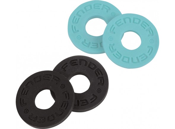 Fender Strap Blocks 4 PK 2 BLK/2 DPB Fender Strap Blocks 4 PK 2 BLK/2 DPB